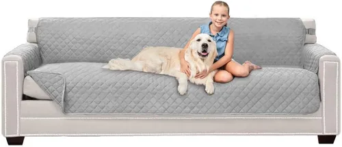 Vista 67 de Sofa Shield - Funda para sofá Loveseat con correa patentada, protector de cojín, funda reversible diseñada en EE. UU. resistente a manchas