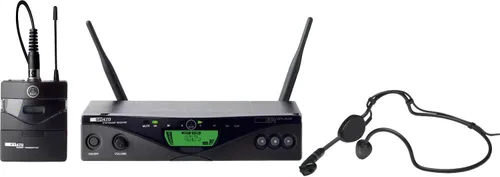 Vista 3 de AKG Pro Audio WMS470 Vocal Set C5 Band 7 Sistema de micrófono inalámbrico de mano con receptor estacionario SR470 y transmisor de mano HT470/D5
