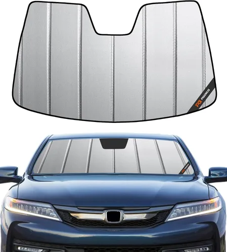 Vista 16 de Parasol para parabrisas Pigenius para Honda Accord 2023-2026, parasol personalizado para ventana delantera - Cuero