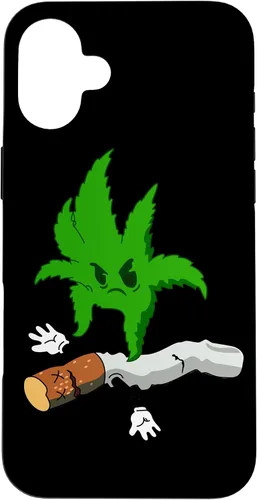 Vista 23 de Rasta Marihuana Pot Leaf Pattern Weed Cannabis Stoner 420 Funda para iPhone 17