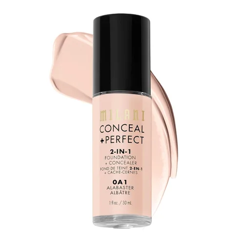 Vista 28 de Milani Conceal + Perfect - Maquillaje líquido de base, neutro ligero, 1