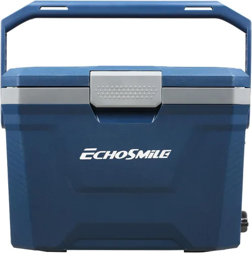 Vista 12 de EchoSmile Enfriador portátil aislado de 20L/21qt, enfriador duro para exteriores, caja de hielo para camping, bebidas, playa, pesca y navegación