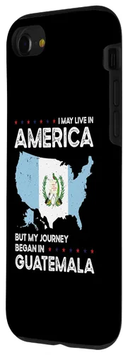Vista 25 de Funda para iPhone 17, diseño de patriota guatemalteco estadounidense