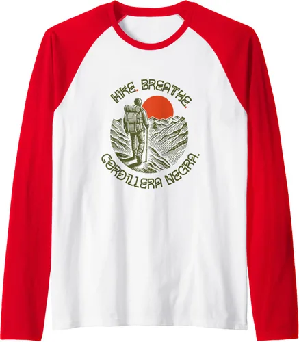 Vista 8 de Mountaineering - Camiseta de béisbol raglán Cordillera Negra