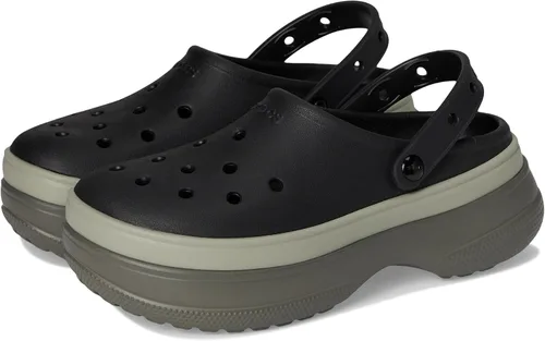 Vista 6 de Crocs Unisex-Adult Classic Stacked Clogs Platform Platform
