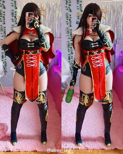 Vista 7 de LTAKK Genshin Impact - Disfraz de anime para mujer