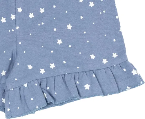 Vista 6 de Bluey Conjunto de camiseta para niñas y pantalones cortos de rizo francés para niños pequeños