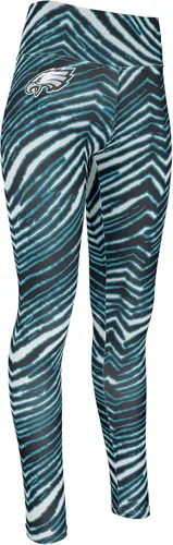 Vista 146 de Zubaz NFL Mallas para mujer de longitud completa de cintura alta básica 1.0