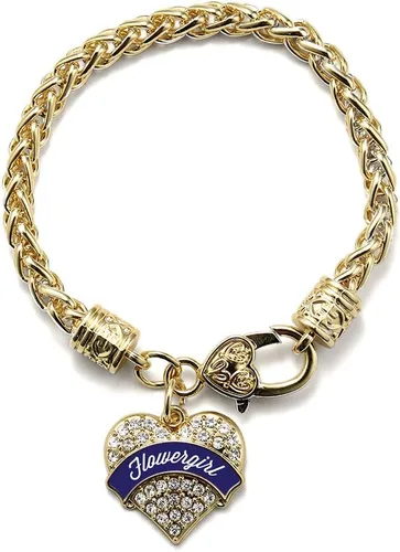 Vista 86 de Inspired Silver - Pulsera de plata con dije de corazón pavé con circonitas cúbicas