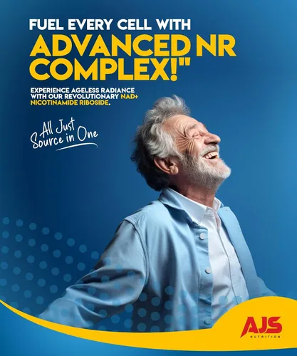 Vista 4 de AJS NAD+ Cellular Energy - Suplemento NR con PQQ, resveratrol, licopeno, espermidina, L-ergotioneína y péptidos de colágeno, 90 cápsulas para apoyo