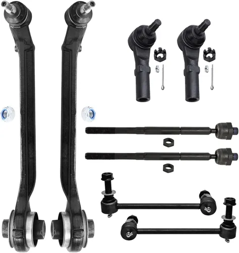 Vista 64 de Detroit Axle - Kit de suspensión frontal de 8 piezas para Chevy Silverado