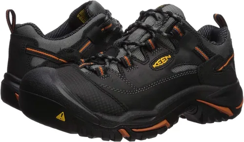Vista 7 de KEEN Utility Zapatos de trabajo Braddock con punta de acero baja para hombre