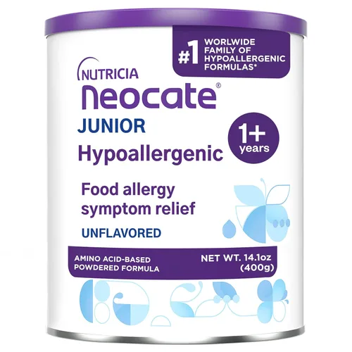 Vista 14 de Nutricia Neocate Junior - Fórmula hipoalergénica, sin lácteos, a base de aminoácidos para niños de 1 año en adelante - Para niños pequeños, niños