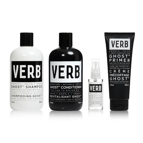 Vista 11 de VERB Ghost Primer protector de calor - Infundido con aceite de morgina - Crema de peinado de calor para control de encrespamiento - Vegano, sin