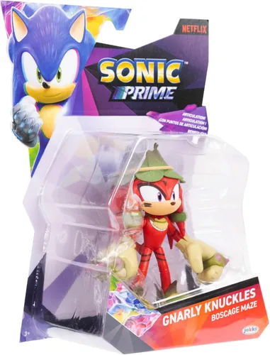 Vista 8 de Sonic Prime Figura de acción articulada de 5 pulgadas - Nudillos Gnarly