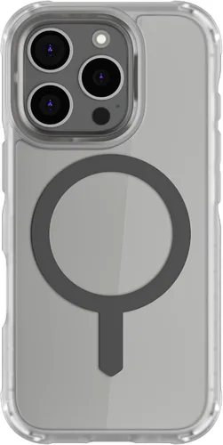 Vista 142 de Ghostek Covert Clear - Funda transparente para iPhone 15 Plus, silicona a prueba de golpes, compatible con accesorios Apple MagSafe, funda Negro