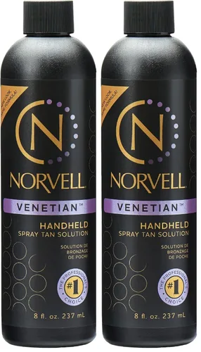 Vista 12 de Norvell Premium Solución de bronceado en aerosol veneciano 8 fl oz – Fórmula profesional de bronceado sin sol para un brillo bronce natural, sin