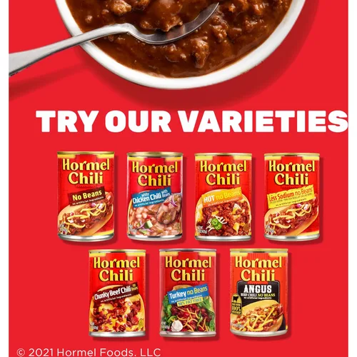 Vista 8 de Hormel Chili Sin frijoles, 15 onzas (paquete de 12)