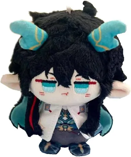 Vista 5 de KILA MILA Anime Kafka Bailu Blade Dan Heng Jing Yuan Muñeca de peluche Kawaii, mercancía suave, adorable muñeco de felpa, colgante, regalos (Blade-a)