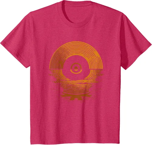 Vista 69 de Vinyl LP Records - Camiseta de vinilo Sunset Negro
