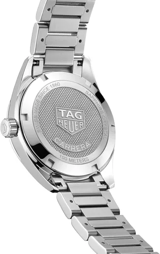 Vista 4 de TAG Heuer Carrera - Reloj de cuarzo - Diámetro de 1417in WBK1318BA0652 Blanco 36 mm