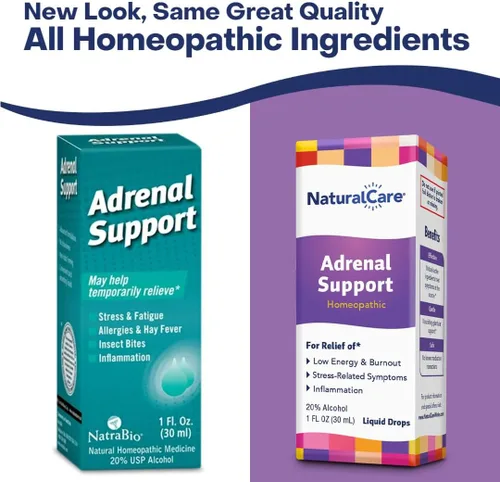 Vista 7 de NaturalCare Soporte suprarrenal, gotas homeopáticas, 1 onza líquida