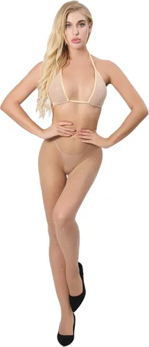 Vista 4 de Lidogirl Body de malla transparente para mujer ropa interior de manga larga lencería