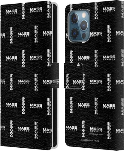 Vista 59 de Head Case Designs Funda de piel con licencia oficial de EA Bioware Mass Effect Cerberus Logo Graphics tipo cartera compatible con Apple iPhone 11