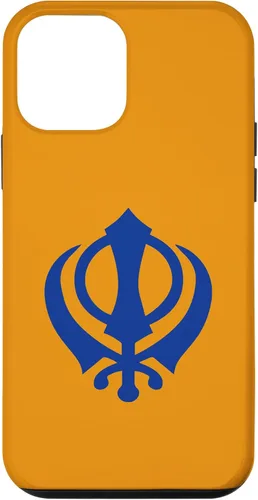 Vista 16 de Khanda Sikh Symbol Chakkar Kirpans Chakra Sikhism - Carcasa para iPhone 17
