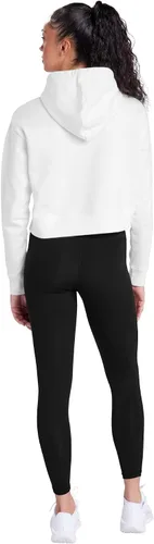 Vista 2 de Campus Lab Sudadera con capucha para mujer universitaria con licencia oficial de la colección Varsity White