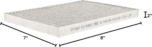 Vista 9 de FRAM CF11663 Filtro de aire de cabina Fresh Breeze con Arm & Hammer