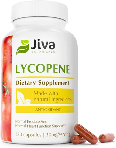 Vista 8 de Jiva Botanicals Licopeno 30mg Suplemento para la salud de la próstata 60ct
