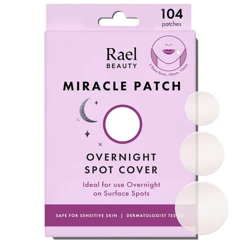 Vista 12 de Rael Parche cicatrizante para el acné hidrocoloide (1 paquete) Ultra-Thin Patch for Face, Absorbs Fluid From Blemishes, Facial Sticker, Korean
