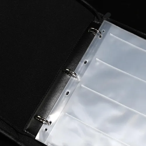 Vista 5 de 30 piezas de 120 fundas negativas de película negativa sin ácidos, almacenamiento negativo para 120 películas, puede contener 16 piezas de 2.4 x 1.8