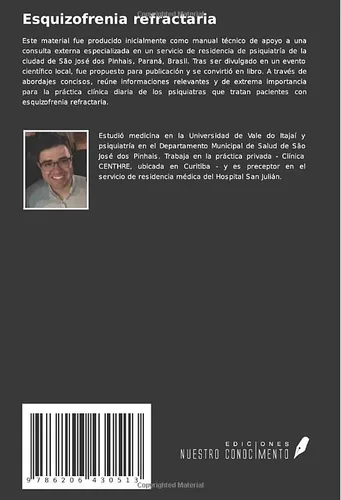 Vista 2 de Esquizofrenia refractaria Propuesta de consulta externa especializada centrada en el uso de la clozapina (Spanish Edition)