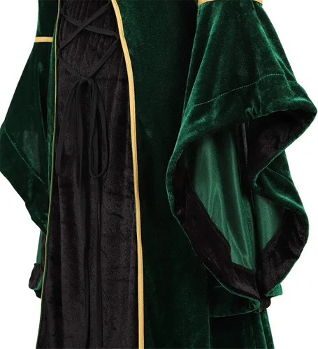 Vista 7 de Zhitunemi Renaissance Costumes for Women Dress Medieval Costume Womens Halloween Dress - Fairy Renaissance Festivals & Fairs
