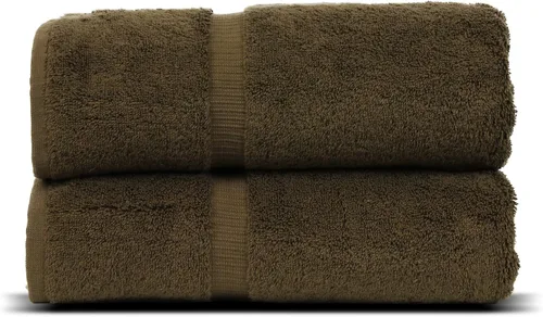 Vista 20 de Colección Luxury Hotel & Spa Altamente Absorbente, Secado Rápido 100% Algodón Turco 700 GSM, Toalla Eco Amigable, para Baño Borde Dobby Toalla
