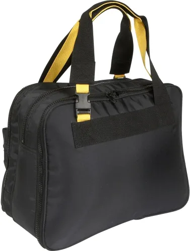 Vista 3 de A.Saks - Bolsa de mano expandible 16 Deluxe, Negro