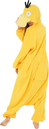 Vista 7 de SAZAC Psyduck Pokemon Kigurumi - Mono mono disfraz de Halloween