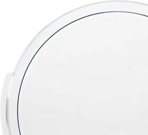 Vista 4 de TrueCraftware - Tapa redonda transparente de 1 cuarto de galón para contenedor redondo de almacenamiento de alimentos de policarbonato, 1 pieza