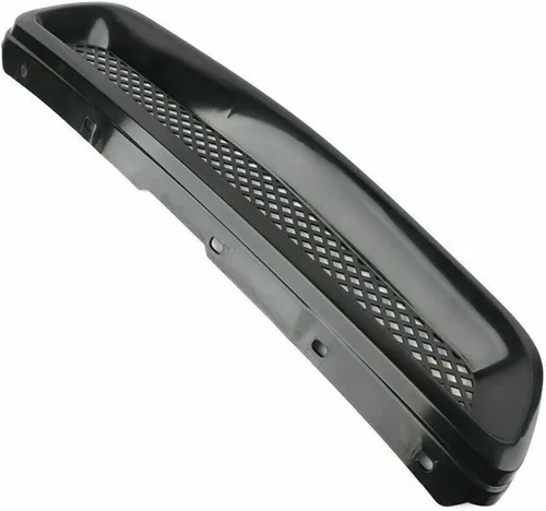 Vista 4 de Protector de rejilla superior para parachoques delantero, malla ABS negra, entrada de aire para Honda Civic EJ/EK Type R 1996-1998