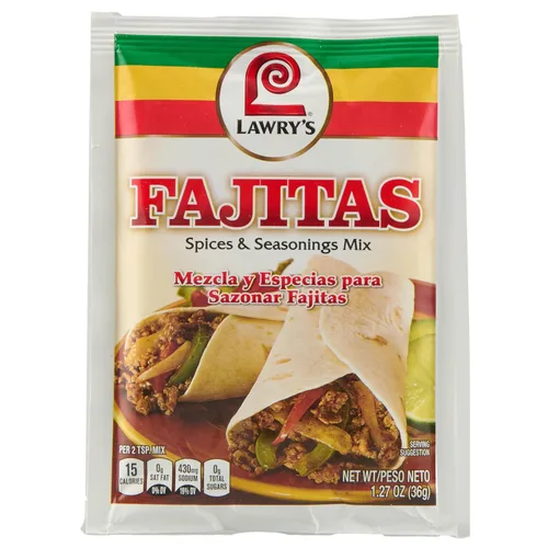 Vista 11 de Lawry's Mezcla de especias y condimentos Fajitas, 1.27 oz (paquete de 12)