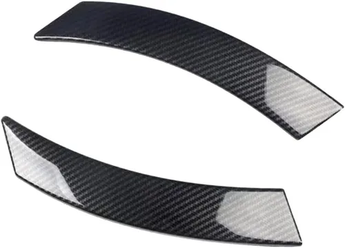 Vista 8 de HIGH FLYING Accesorios para el interior del automóvil Volkswagen New Beetle 2003-2010, manijas de puerta, cubierta de marco, ABS estilo carbono, 2