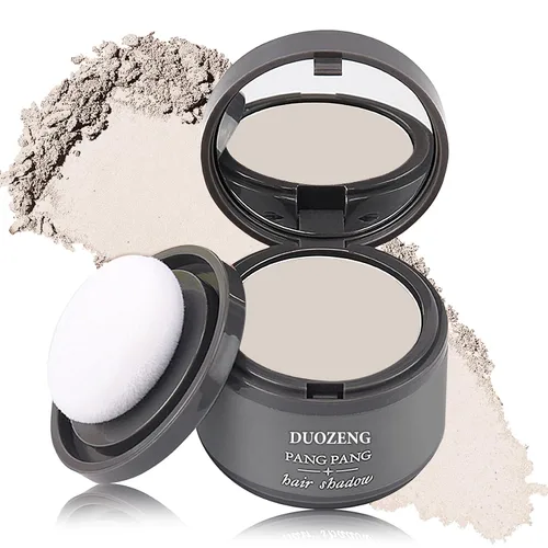 Vista 10 de Cubierta de raíz en polvo para cabello fino (7# castaño castaño) para mujeres y hombres