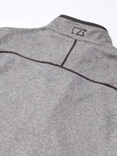 Vista 2 de Cutter & Buck Chaleco grande y alto para hombre, plateado