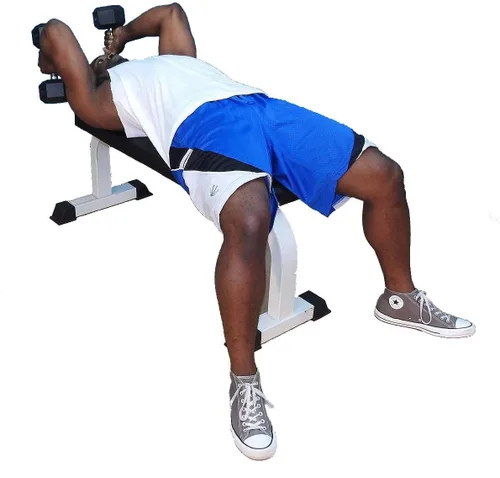 Vista 3 de TDS Banco de pesas plano Deluxe Utility flat bench with extra thick upholstery