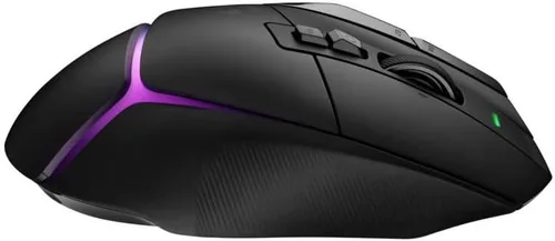 Vista 7 de Logitech G Mouse inalámbrico 502 X Plus para juegos (negro) con sistema de carga inalámbrico PowerPlay y concentrador USB 3.0 de 4 puertos