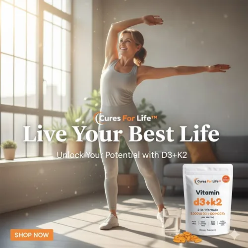Vista 4 de Vitamina D3 5000 UI con K2 MK-7 100 mcg, 300 cápsulas blandas - Aceite de coco virgen de alta potencia, apoyo óseo, corazón e inmune - Sin OMG