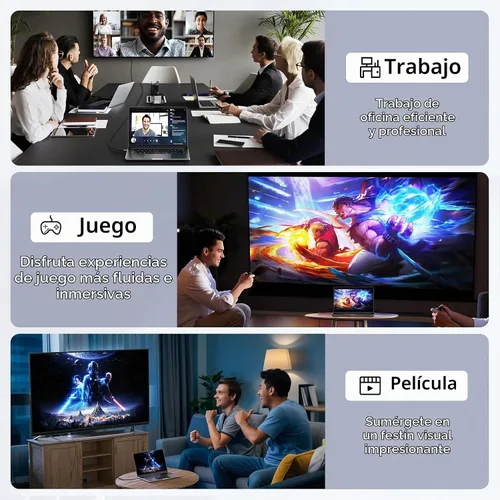 Vista 7 de Cable USB C a DisplayPort de 3.3 pies, 8K a 60Hz 4K a 240Hz
