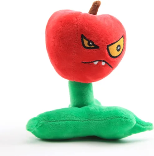 Vista 2 de Plantas de peluche de peluche, figuras de muñeca de peluche, regalo de cumpleaños para niños (cereza)